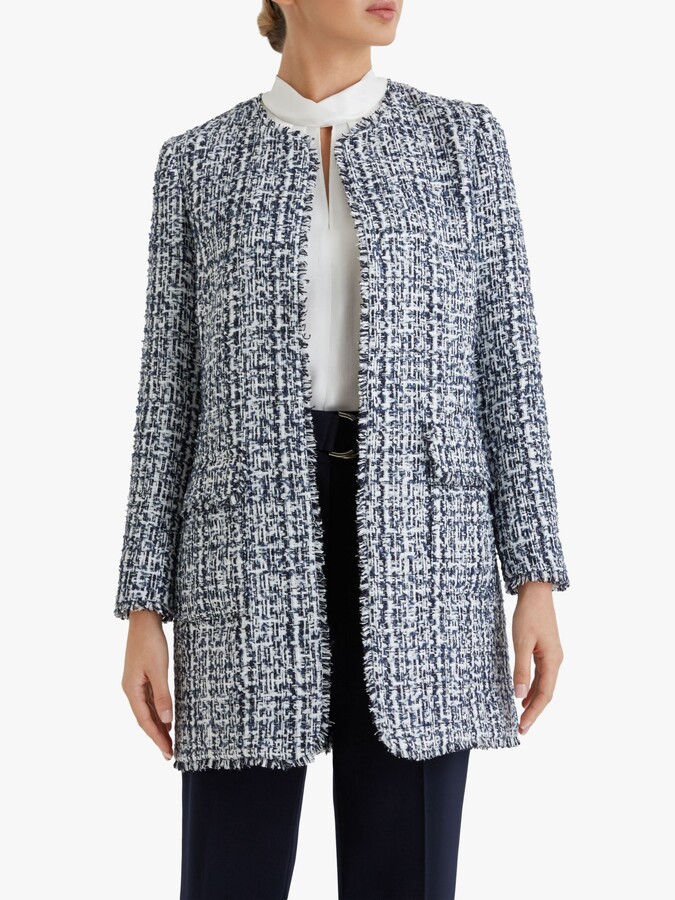 Fenn Wright Manson Petite Lucinde Coat, Ink Tweed ShopStyle