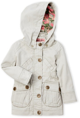 Urban Republic Infant Girls) Ivory Cotton Twill Jacket