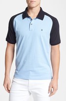 Thumbnail for your product : Swiss Army 566 Victorinox Swiss Army® 'Fontaine' Tailored Fit Colorblock Polo