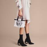 Thumbnail for your product : Burberry The Small Banner in Leather with Pallas Heads Print