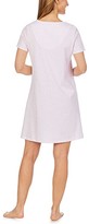 Thumbnail for your product : Carole Hochman Soft Jersey Short Sleeve Sleepshirt (Pink Stripe/Dot) Women's Pajama