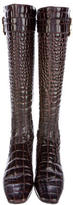 Thumbnail for your product : Tory Burch Leather Knee-High Boots