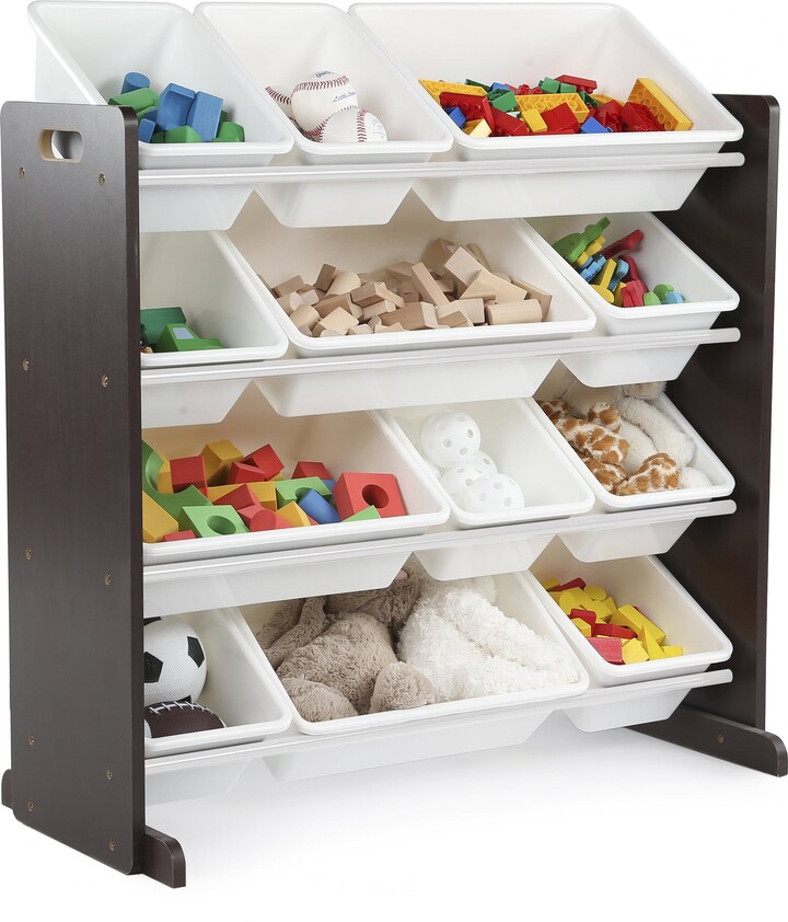 Global Pronex Cambridge Collection Kids Toy Storage Organizer with 12