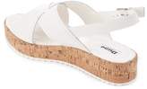 Thumbnail for your product : Dune Women's Kriss Leather Flatform Sandals - White