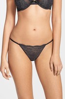 Thumbnail for your product : Betsey Johnson 'Luster & Lace' Thong