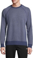 Thumbnail for your product : Vince Bird's Eye Wool & Cashmere Sweater