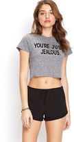 Thumbnail for your product : Forever 21 ruffled drawstring shorts