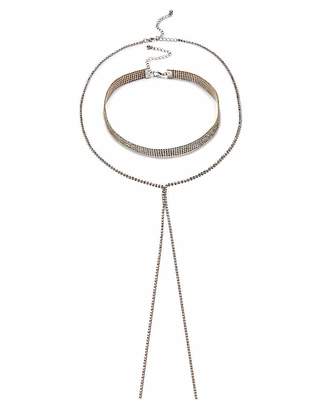 Calvin Klein Choker And Necklace