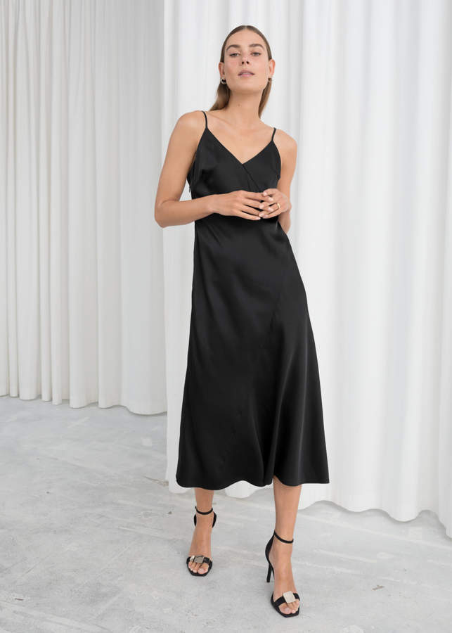 And other stories Midi Slip Dress - ShopStyle