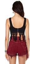 Thumbnail for your product : Nasty Gal For Love & Lemons Bandit Crop Top