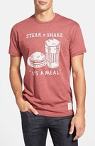 Thumbnail for your product : Retro Brand 20436 Retro Brand 'Steak 'n Shake' Slim Fit Graphic T-Shirt