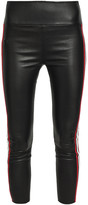 Thumbnail for your product : Sprwmn Cropped Leather Leggings