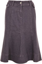 Thumbnail for your product : Marks and Spencer Spotty Denim Skirt
