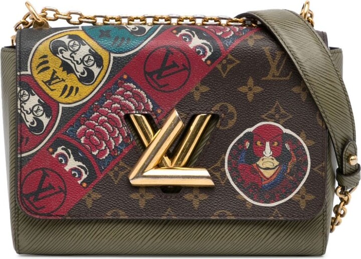 Louis Vuitton 2017 pre-owned Kabuki Twist MM shoulder bag - ShopStyle