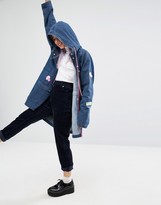 Thumbnail for your product : Lazy Oaf Bubble Denim Parka Jacket