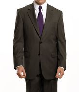 Thumbnail for your product : Jos. A. Bank Signature 2-Button Wool Pattern Suit with Pleated Trousers Big/Tall