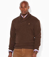 Thumbnail for your product : Polo Ralph Lauren Big & Tall French-Rib Shawl Sweater