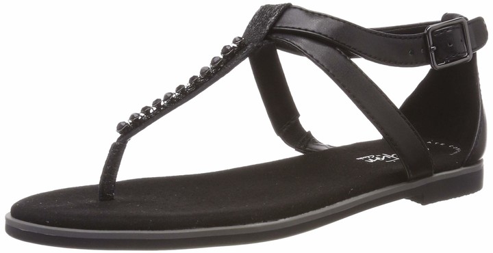 clarks ladies t bar sandals