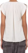 Thumbnail for your product : Ulla Johnson Washed Satin Annelise Blouse-White
