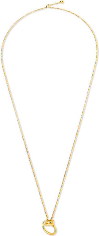 Charlotte Chesnais Round Trip Pendant Necklace