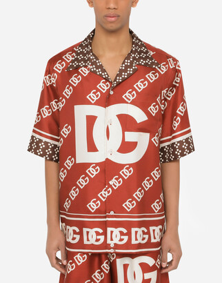 Dolce & Gabbana Silk Hawaiian Shirt With All-Over Print - ShopStyle
