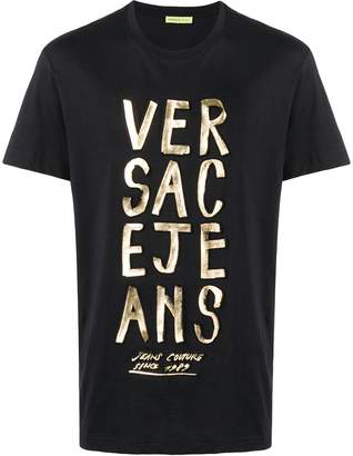 Versace Jeans Couture logo print T-shirt
