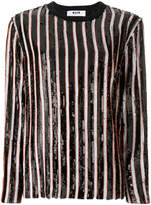 Thumbnail for your product : MSGM sequins embellished top