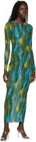 Thumbnail for your product : KIM SHUI SSENSE Exclusive Green Maxi Dress Cover Up