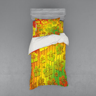 Ambesonne Rasta Duvet Cover Set