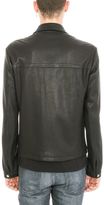 Thumbnail for your product : Maison Margiela Classic Biker Black Leather Jacket