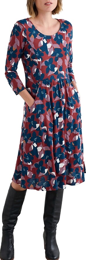 Seasalt Cornwall Women's Enor Quarter Sleeve Dress