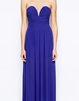 Thumbnail for your product : TFNC Maxi Dress With Plunge Bustier
