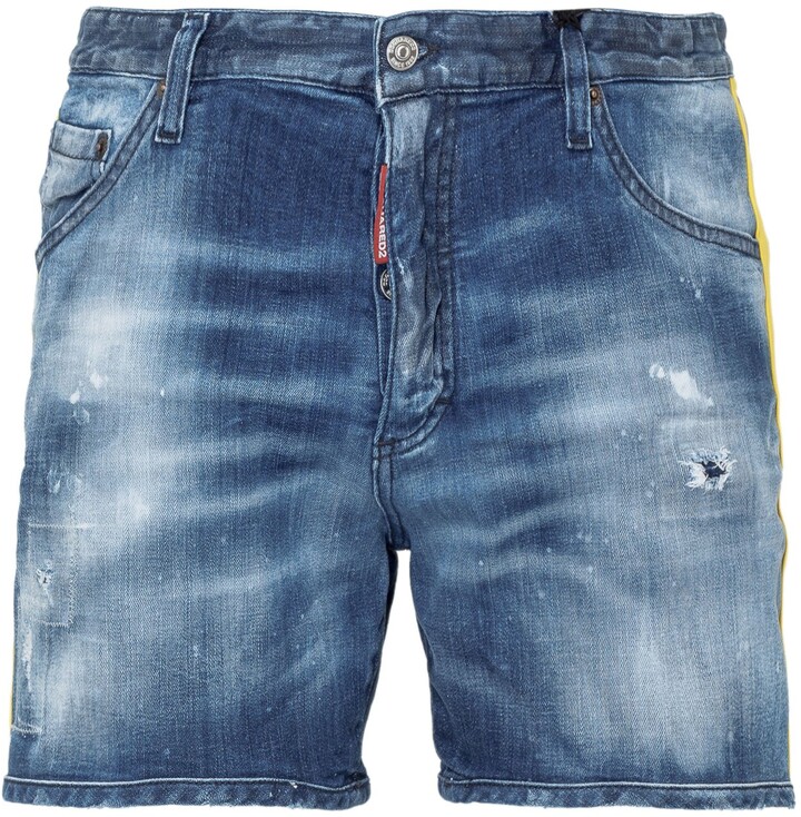 dsquared denim shorts