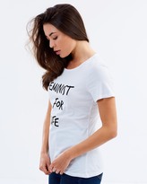 Thumbnail for your product : Dorothy Perkins Feminist For Life Motif Shirt