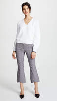Thumbnail for your product : Robert Rodriguez Plaid Cropped Trousers