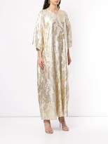 Thumbnail for your product : LAYEUR long jacquard dress