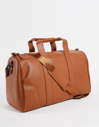 Smith And Canova Smith & Canova leather holdall in tan - ShopStyle Backpacks