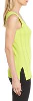 Thumbnail for your product : Ming Wang Scoop Neck Ribbed Knit Tank