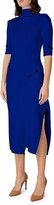 Thumbnail for your product : Roland Mouret Ribbed Midi Dress