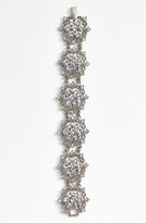 Thumbnail for your product : Nina 'Lucile' Crystal Medallion Bracelet