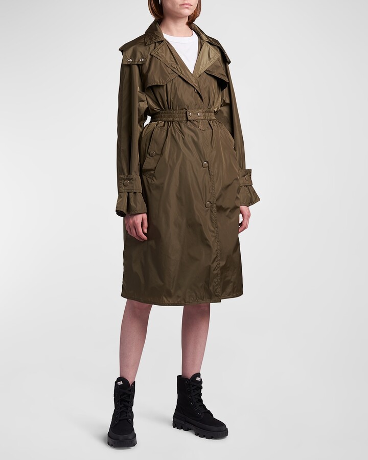 Moncler Trench Coat | Shop The Largest Collection | ShopStyle