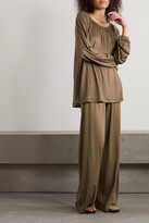 Thumbnail for your product : Hanro Pina Gathered Modal Top - Brown - x small