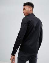Thumbnail for your product : ASOS Design Tall Skinny Denim Western Shirt In Black
