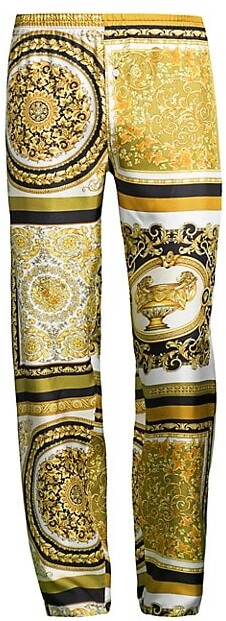 versace men's pajama pants