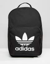 Thumbnail for your product : adidas trefoil logo black backpack