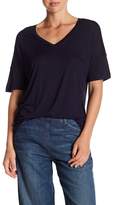 Thumbnail for your product : Drop Shoulder V-Neck Tee