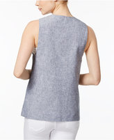 Thumbnail for your product : Kensie Tie-Front Vest
