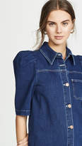 Thumbnail for your product : See by Chloe Denim Collared Dress