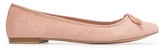Thumbnail for your product : MANGO Bow suede ballerinas