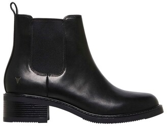 Windsor Smith Cece Black Ankle Boot